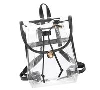 Zaino In Pvc Per Donna Uomo Ragazza Studiare Lo Zaino Chior Stadium Approvare Attraverso Lo Stadio Approvato Per Adolescenti Adolescenti Vedere Attraverso Clear