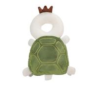 Zaino in rete ventilato e morbido cotone per la protezione della testa del bambino, a prova di urto, comfort tutto il giorno, tartaruga