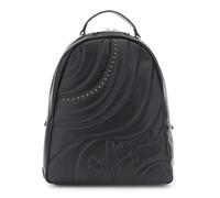 ZAINO IN SINTETICO EFFETTO PELLE CON IMBOTTITURA E TRAPUNTATURA AD ONDE