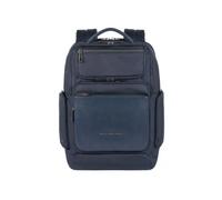Zaino in tessuto e pelle Porta computer Piquadro Mac-Beth blu - Tabella Colori: Blu