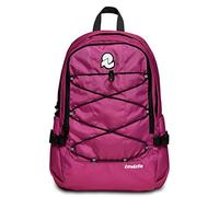 INVICTA Backpack - INVICT-ACT SMART - Double Compartment, Travel, School & Leisure, Fuchsia, Computer Pocket