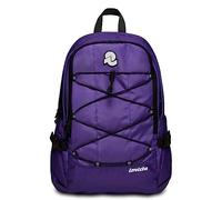 INVICTA Backpack - INVICT-ACT SMART - Double Compartment, Travel, School & Leisure, Purple, Computer Pocket
