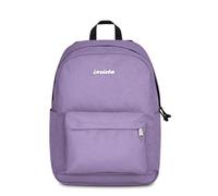 Invicta Zaino Scuola Carlson Shine, Lilla, 24 L, Effetto brillantini, Monoscomparto, Tasca interna con zip, Scomparto porta pc ablet, Tasca laterale portaborraccia, Scuola media e superiore, Ragazza