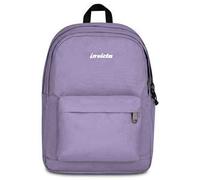 Invicta Zaino Scuola Lab Shine, Lilla, 27 L, Effetto brillantini, Doppio Scomparto, Tasche laterali portaborraccia, Tasca interna con organizer, Scomparto porta pc, Scuola media e superiore, Ragazza