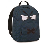 Zaino INVICTA - OLLIE PACK FACE FANTASY - 25 Lt - Blu - Tasca per portatile e Tablet