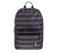 ZAINO INVICTA - PACKABLE SMART - Righe - Grigio - completamente ripiegabile - americano 20 LT