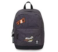 Zaino INVICTA - Perky Pack - Grigio - 27 Lt - Tasca porta pc - Scuola e tempo libero - americano