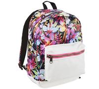 ZAINO INVICTA - RISE - Flowers Patch - tasca porta pc padded - americano 28 LT