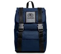 Zaino INVICTA - SQUARE, Blu - Tasca Porta PC e Tasca Porta Borraccia - Viaggio, Ufficio, Scuola e Tempo Libero - Adulto, Ragazzi, Unisex - 100% Eco Material