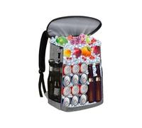 Zaino isotermico - Zaino isotermico da spiaggia con scomparto di ghiaccio, borsa da giorno impermeabile per escursionismo, campeggio, pesca, viaggi, pranzo, spiaggia, shopping, lavoro all'aperto