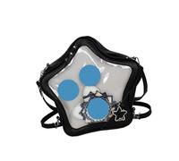 Zaino Itabag Zaino A Croce Stella A Forma Spalla Forma Spalle Per Spini Multipoporate Satchel Con Inserto Per Inserto La Stella Da Donna Ita