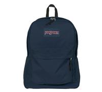 Zaino Jansport SuperBreak Plus Blu NAVY Con Tasca Per Bottiglia D'Acqua 26L