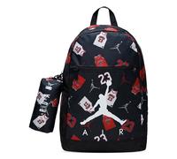 Zaino Jordan scuola bambini Nero Air school astuccio 22 LT jumpman viaggio Ragaz