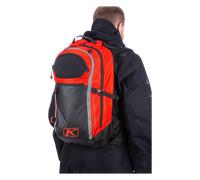 Klim Krew 22 Zaino da motoslitta, nero-rosso per maschi