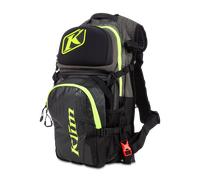 Klim Nac Pak, zaino Taglia unica male Nero/Grigio/Giallo Fluo