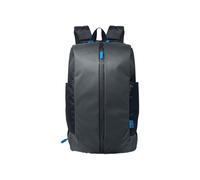 Zaino Kosmo - 3 scomparti - 31 x 46 x 18,5 cm - tessuto - nero - City Time