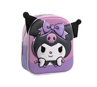 ZAINO KUROMI 3D VIOLA SCUOLA MATERNA ASILO ORIGINALE