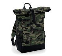 ZAINO LAPTOP BORSA BAGBASE BG858 BLOCK ROLL-TOP BACKPACK FASHION TOP QUALITY