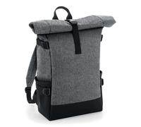 ZAINO LAPTOP BORSA BAGBASE BG858 BLOCK ROLL-TOP BACKPACK FASHION TOP QUALITY