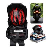 Zaino LED per Moto con Schermo Programmabile DIY, Guscio Rigido 3D Impermeabile, Borsa per Casco da Ciclismo, Zaino da Viaggio per Laptop da Uomo, Controllo Bluetooth, Zaino Smart Knight Eye per Moto,