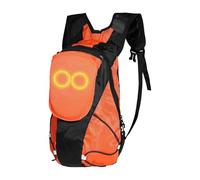 Zaino LED | Zaino Leggero Per Il Tempo Libero,Borsa Di Sicurezza Luminosa Per Sport All'aperto Notte Urbana Escursionismo Ciclismo Festival Uomini Donne, arancione, Consulte la descripción