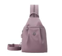 Zaino Leggero e Resistente per Uomo e Donna, Grande capacità, per Viaggi, Escursioni, pendolari, Sport, con più Scomparti. (Light Purple, One Size)
