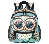 Zaino leggero per bambini da 3 a 8 anni, con bradipo nella giungla della foresta pluviale, Multicolore 11, 25.4x10x30 CM/10x4x12 in