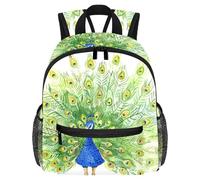 Zaino leggero per bambini, per asilo, scuola, zaino per bambini da 3 a 8 anni con mappa del mondo, Multicolore 10., 25.4x10x30 CM/10x4x12 in