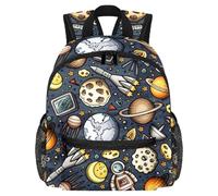 Zaino leggero per bambini, per asilo, scuola, zaino per bambini da 3 a 8 anni con mappa del mondo, Multicolore 5., 25.4x10x30 CM/10x4x12 in