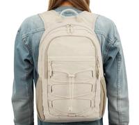 Zaino Leggero per Escursioni, Viaggi e Sport all'Aria Aperta, Compatto e Resistente, con comode Tasche. (Beige, One Size)