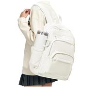 Zaino leggero per scuola, viaggi, impermeabile, per computer portatile, casual, università, scuola secondaria, per adolescenti, ragazze, ragazzi, donne, uomini, B1-beige, L