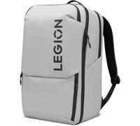 Lenovo - Zaino Gaming Legion 17" GB800 (impermeabile, capacità fino a 21 litri, apertura a 180°, tasche per computer, tablet, bottiglie d'acqua, cinghie ergonomiche) - Colore grigio chiaro