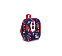 Zaino - Licenza per Bambini - Pianeta - 9 litri - Poliestere - Blu/Rosso