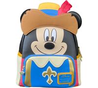 Zaino Loungefly Disney con Topolino dei Tre Moschettieri, con licenza ufficiale
