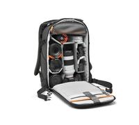 Zaino Lowepro Flipside 300 AW III Grigio apertura posteriore 17L