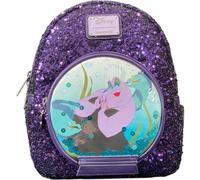 Zaino M Loungefly Disney Villains Ursula Snowglobe con licenza ufficiale