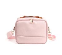 Zaino macchina fotografica per drone DSLR Borsa per fotocamera digitale, per CP910/1200/1300, borsa a tracolla imbottita, custodia per fotocamera, antifurto(Pink)