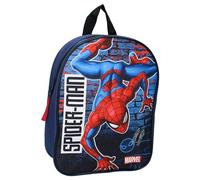 Zaino MARVEL AVENGERS SPIDER-MAN Beyond Amazing Uomo Ragno - Zainetto per bambini | Scuola | Asilo - Colore Blu Scuro - dimensioni 29x22x9cm - 200-4524 Navy
