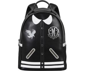 Zaino Mercoledì Wednesday Oxford Varsity casual backpack 30cm Karactermania
