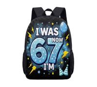 Zaino Metallico Blu Lightning da 17 Pollici SIX 67 SEVEN, Borsa da Scuola Retrò Anni 80 Cromata per Ragazzi Adolescenti, Grande Rucksack, 08, L, Minimalista