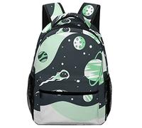 Zaino Meteor Outer Space Backpack Leggero Zaini Unisex Zainetto Per Notebook Escursioni Scuola