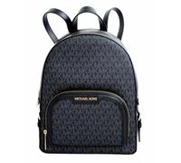 Michael Kors Zaino Borsa Abbazia JAYCEE MD ZIP PKT BACKPACK Nero oro