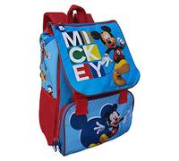 Zaino Mickey Mouse Disney Topolino Pippo Paperino Pluto Estensibile Scuola ELEMENTARE CM. 40X29X27 - MIC0609