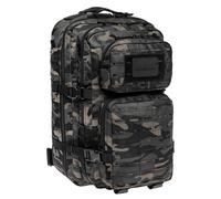 Mil-Tec US Assault Pack Large Laser Cut Camo scuro, multicolore