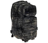 Mil-Tec US Assault Pack Small Laser Cut Camo scuro, multicolore