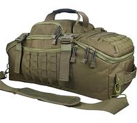 Zaino militare 3 in 1 da viaggio, per weekender, palestra, viaggi, allenamento, Verde, Large (85L), Sacca da palestra 3 in 1
