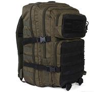Mil-Tec US Assault Pack L Ranger, zaino male Oliva/Nero