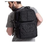 Zaino militare, Zaino tattico, Zaini tattici militari da 40 litri, Borsa da equitazione impermeabile for arrampicata all'aperto Borse for laptop da 16 pollici da viaggio di grande capacità(Black)