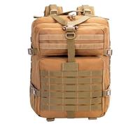 Zaino militare, Zaino tattico, Zaini tattici militari da uomo da 45 litri Borsa da viaggio for zaino da viaggio for esercito da caccia for borse da campeggio for escursionismo all'aperto(Khaki)
