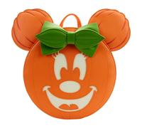Zaino Mini A Forma Di Zucca Di Minnie Mouse Che Brilla Al Buio